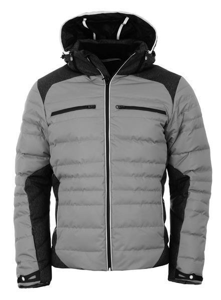 Herren-Skijacke Grau L