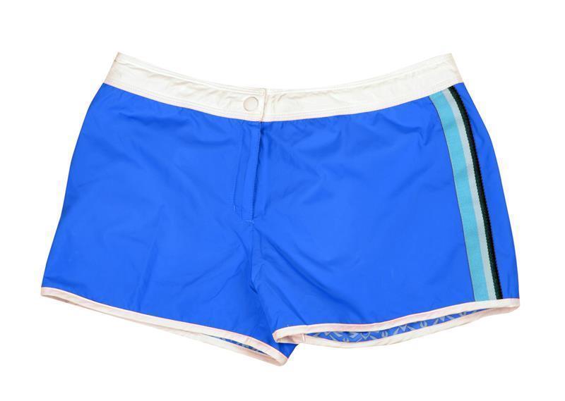 Damen-Sporthose, kurz Blau S