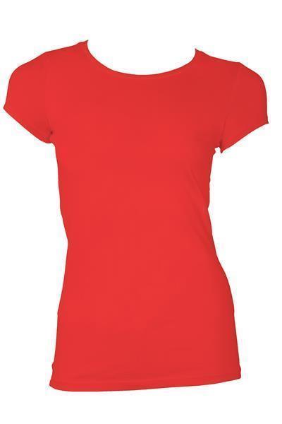 Damen-T-Shirt, Rot L