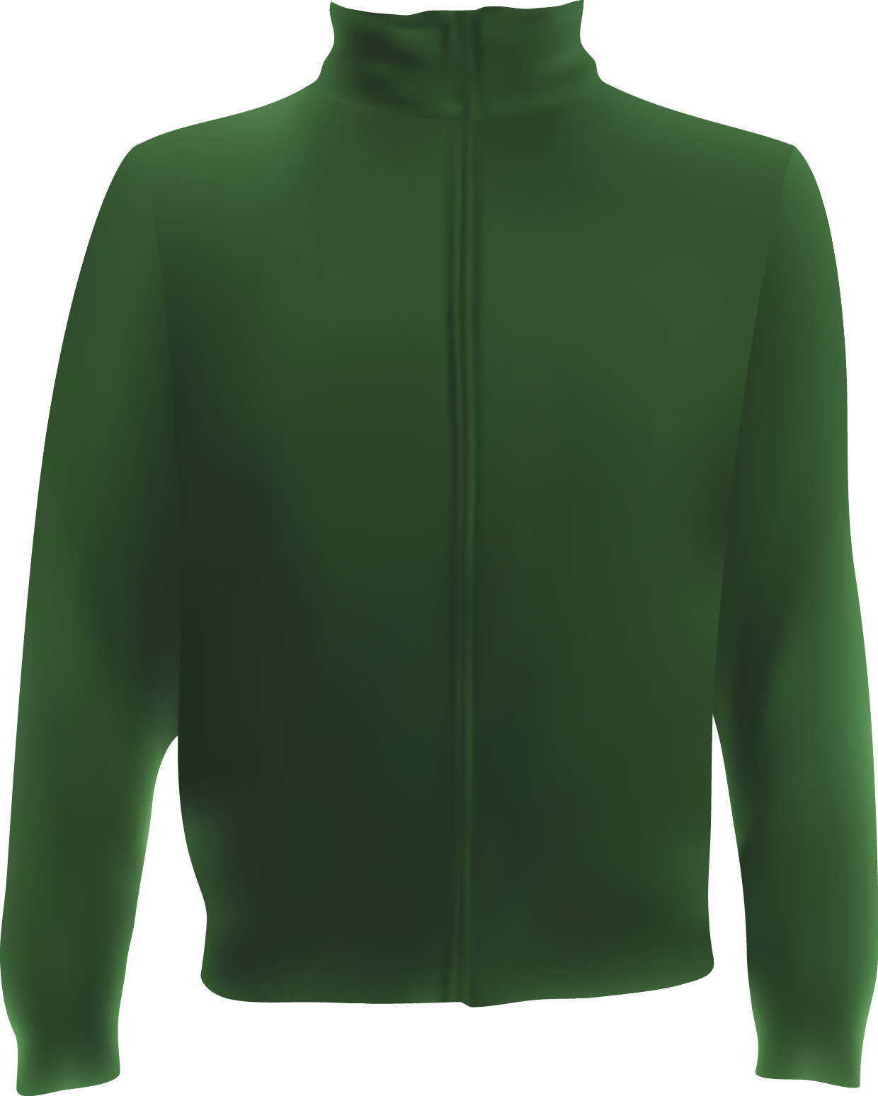 Herren-Trainingsjacke, Grün L